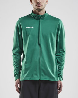 Craft Sport-Trainingsjacke Squad - ohne Seitentaschen, bequeme und funktionell - grün Herren